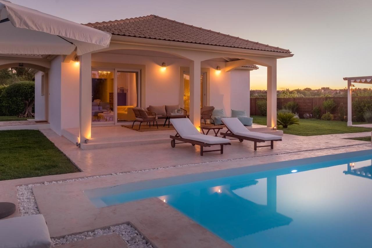 Villa Evanna Lefkimmi  Exterior foto